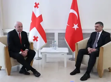 İçişleri Bakanı Çiftçi, Gürcü mevkidaşı Tamazaşvili ile görüştü! 'Mutabakat zaptıyla beraber işbirliği daha da artacak'