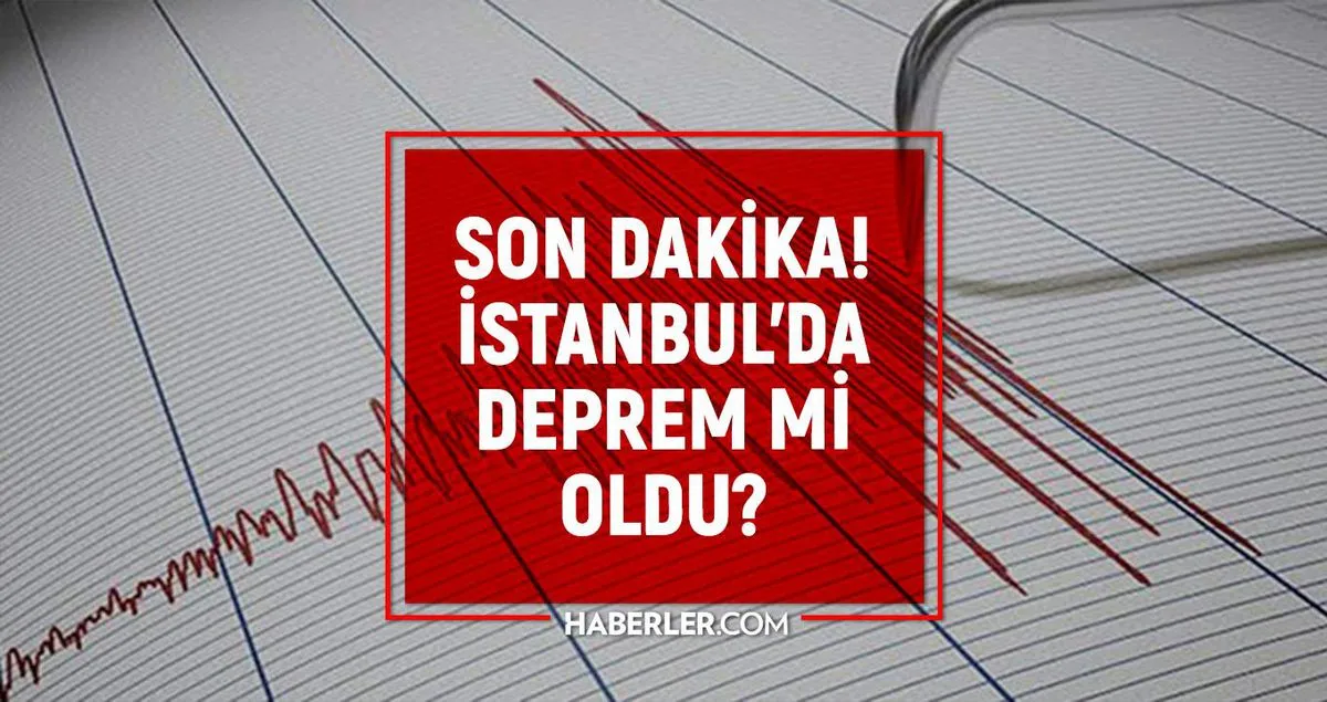 İstanbul'da deprem mi oldu? SON DAKİKA! 2 Eylül İstanbul'da az önce nerede deprem oldu?
