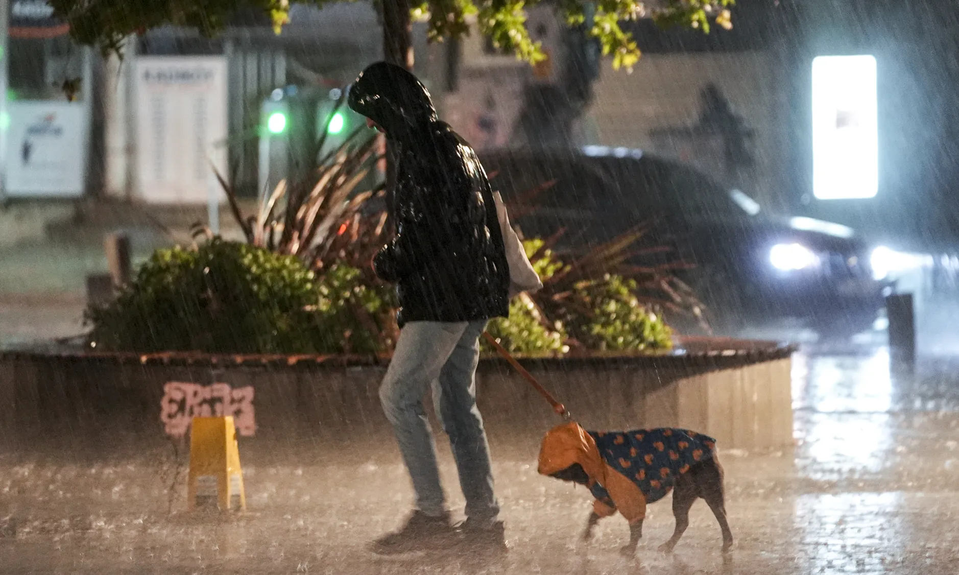 İstanbul'da kuvvetli yağış ve rüzgar. AKOM ve Valilik saat saat uyardı