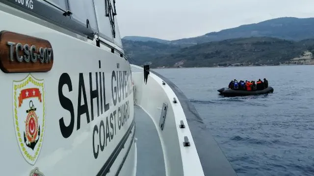 İzmir'de 31 düzensiz göçmen yakalandı