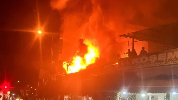 İzmir’de ekmek fırınında yangın