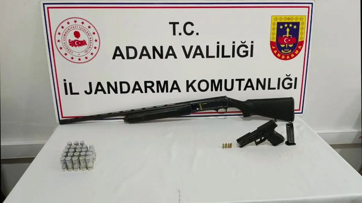 Jandarmadan kaçak silah operasyonu: 4 gözaltı