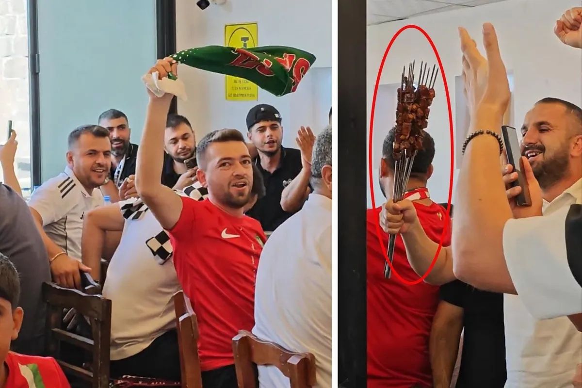 Kahvaltıda birlikte ciğer yediler! Amedspor ve Beşiktaş taraftarından dostluk mesajı
