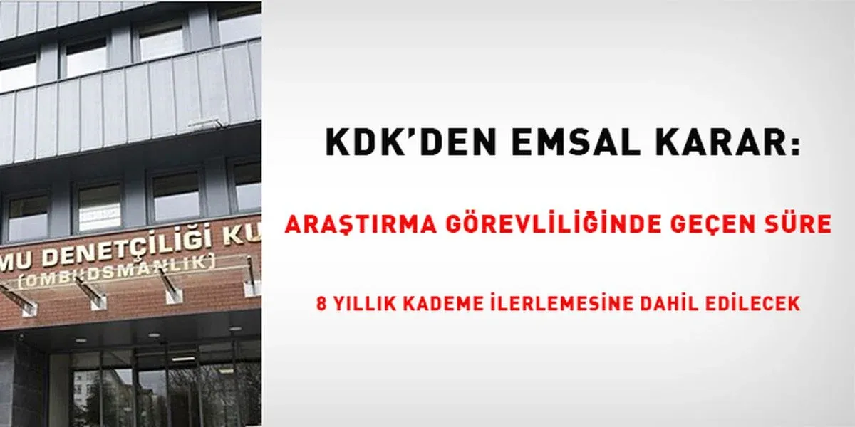 KDK’dan kademe kararı: Araştırma görevlisi süreleri hesaba katılmalı