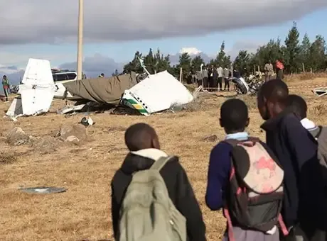 Kenya'da uçak kazası: 2 ölü
