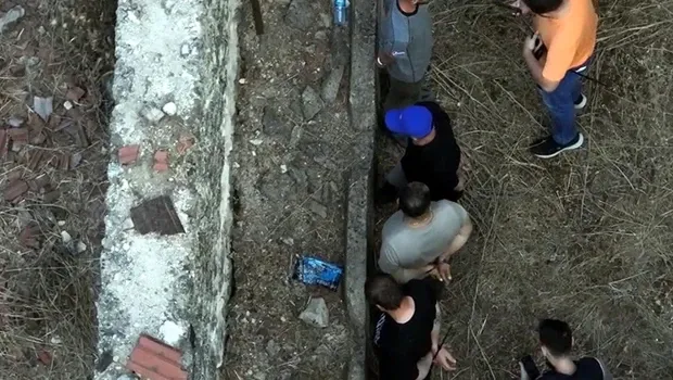 Kırklareli'de dron destekli define operasyonu: Kaçak kazı yapan 7 şüpheliden 5'i tutuklandı