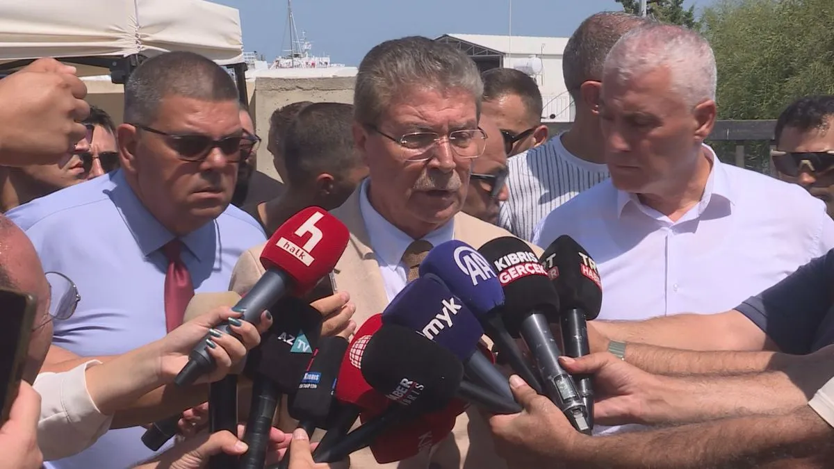 KKTC Başbakanı Üstel: Alemdar gemisiyle kaza yapan geminin yeri tespit edildi