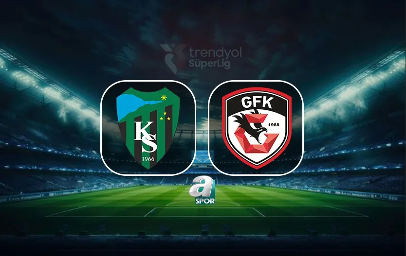 Kocaelispor-Gaziantep FK | CANLI (Trendyol Süper Lig)