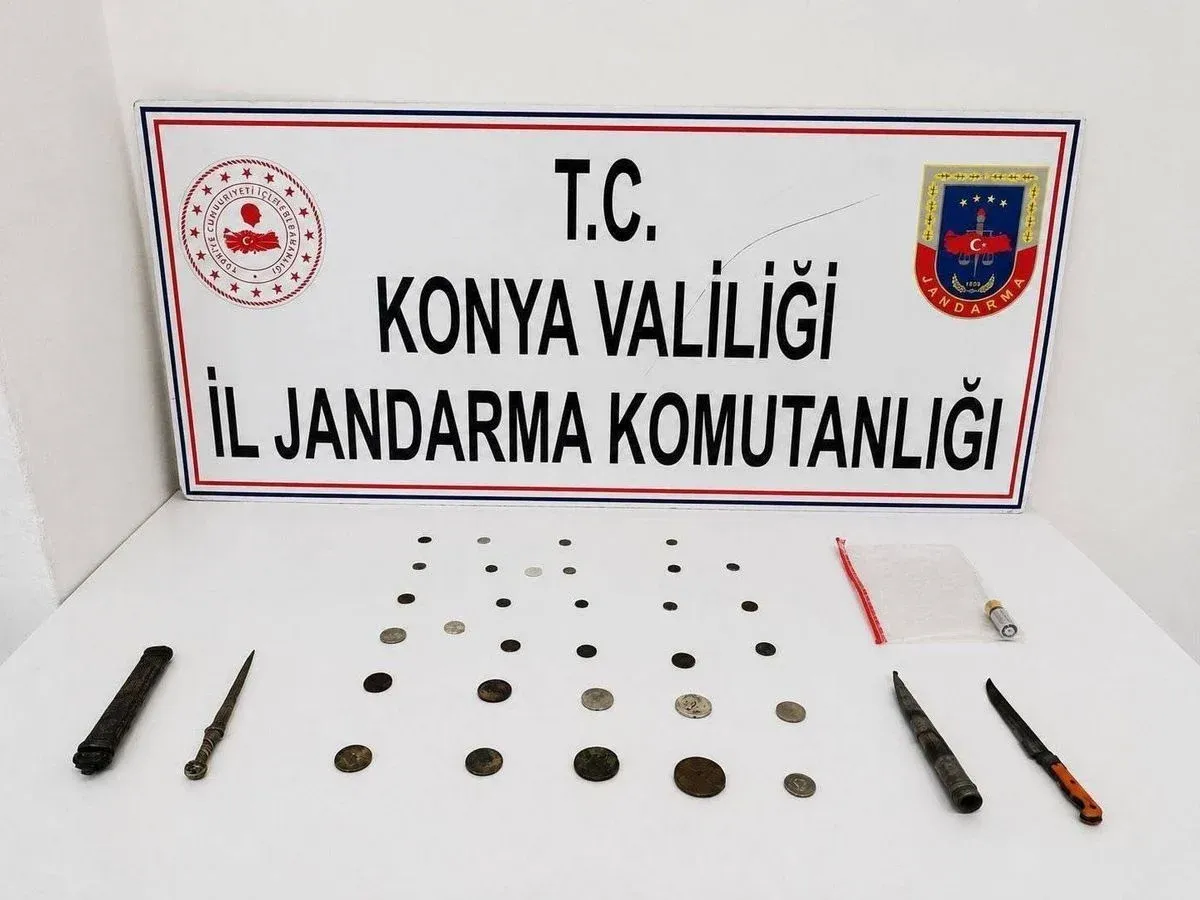 Konya'da tarihi eser operasyonu: 13 şüpheli serbest