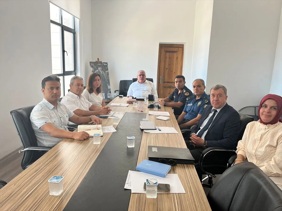 Kumluca'da KPSS Sınav Güvenliği Toplantısı Yapıldı
