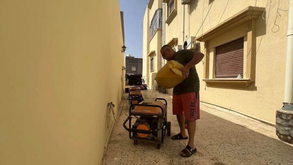 Libya'da Elektrik Kesintileri Protestosu Enerji Tesisini Kapattı