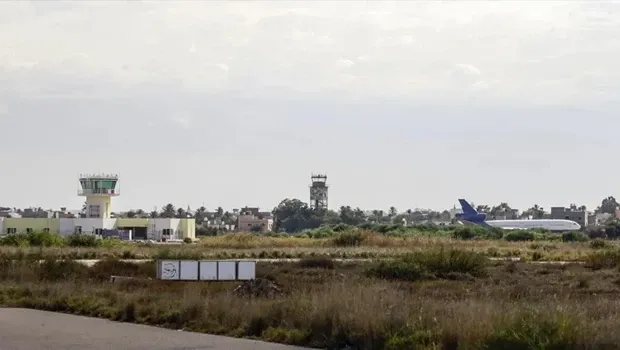 Libya'da özel jet pistten çıktı: Misrata Havalimanı'nda uçuşlar durduruldu