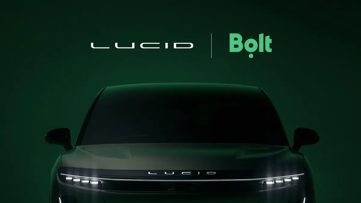 Lucid ve Bolt'tan Avrupa'da 25 Bin Otonom Araçlık İş Birliği