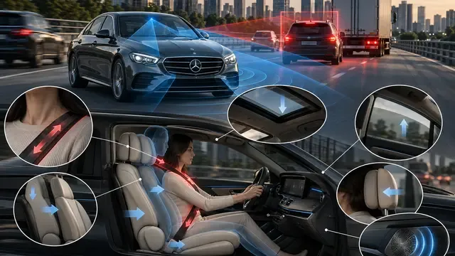 Mercedes-Benz PRE-SAFE Sistemi Nasıl Çalışır?