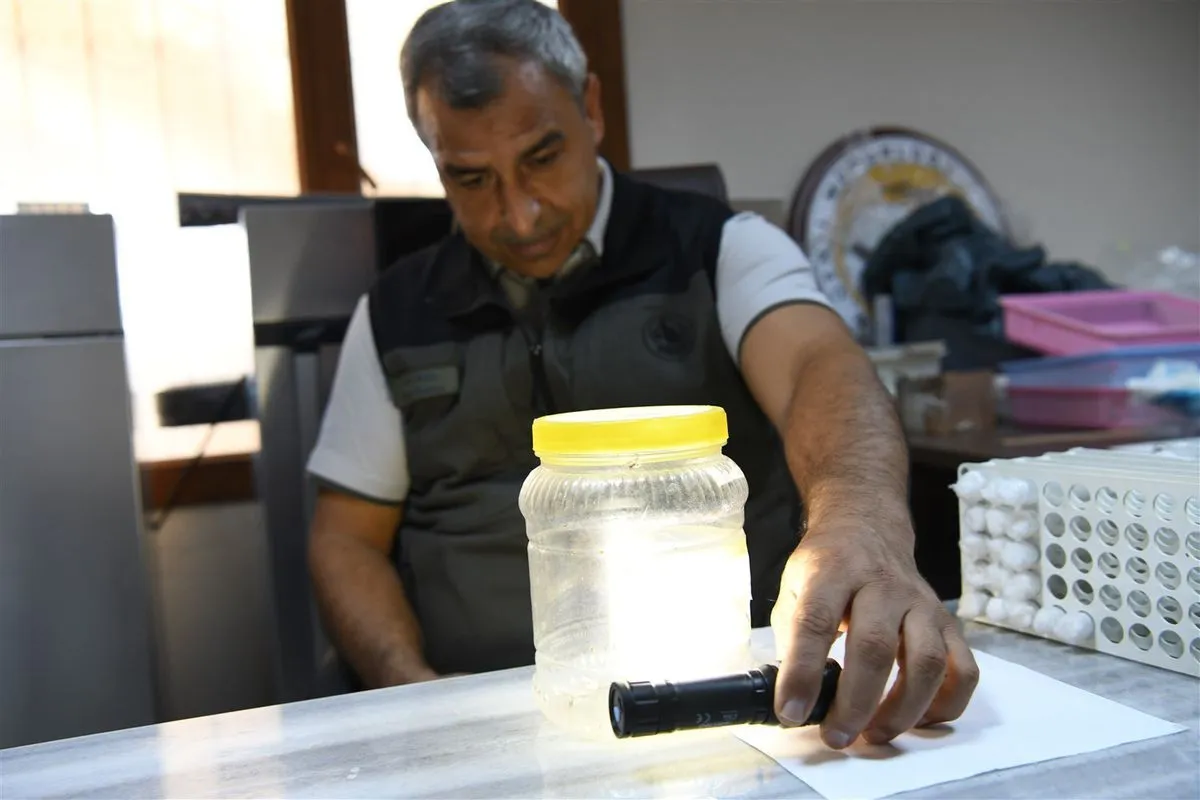Mersin'de Biyolojik Mücadele Laboratuvarında 40 Bin Faydalı Böcek Üretildi