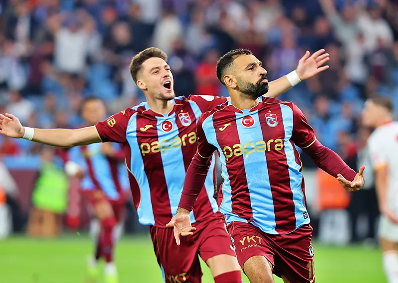 Mohamed Salah resitali. Trabzonspor, Galatasaray'ı farklı mağlup etti