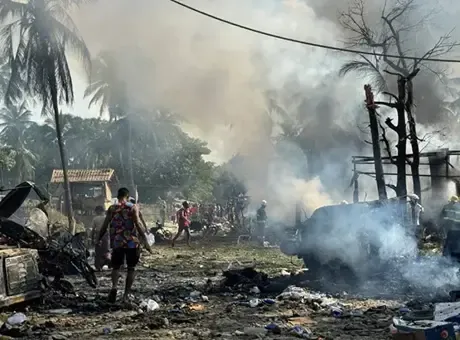 Myanmar'dan Arakan'a hava saldırısı! 50 ölü, en az 58 yaralı