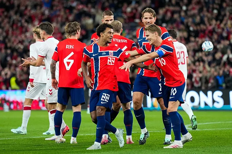 Norveç gol düellosunda Danimarka'yı mağlup etti! İşte maçın özeti
