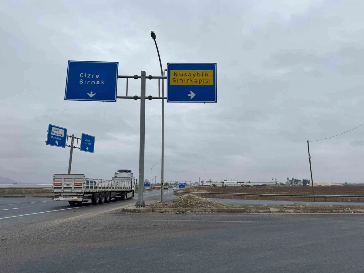 Nusaybin Sınır Kapısı'nın açılması bölgede heyecan yarattı