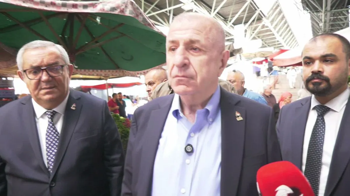 Özdağ: Esnaf ve vatandaş ekonomik buhran içinde