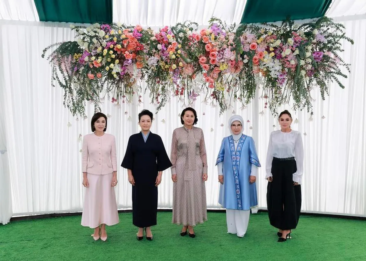 Peng Liyuan, Kırgızistan'da ŞİÖ Zirvesi kapsamında düzenlenen etkinliğe katıldı
