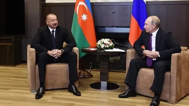 Rusya lideri Putin ile Azerbaycan Cumhurbaşkanı Aliyev ŞİÖ Zirvesi'nde görüştü
