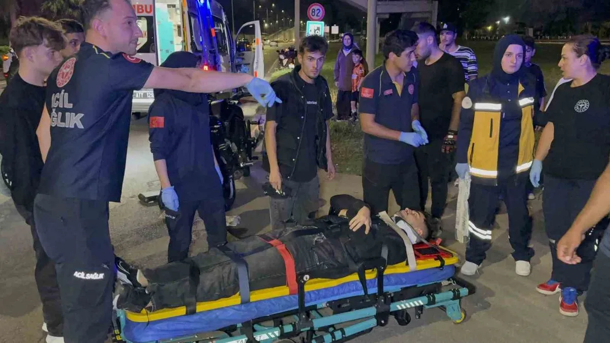 Samsun'da Zincirleme Trafik Kazası: 2 Yaralı