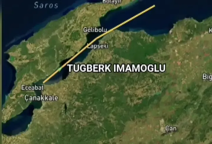 Silivri açıklarında kaza yapan 2 geminin manevraları radara yansıdı