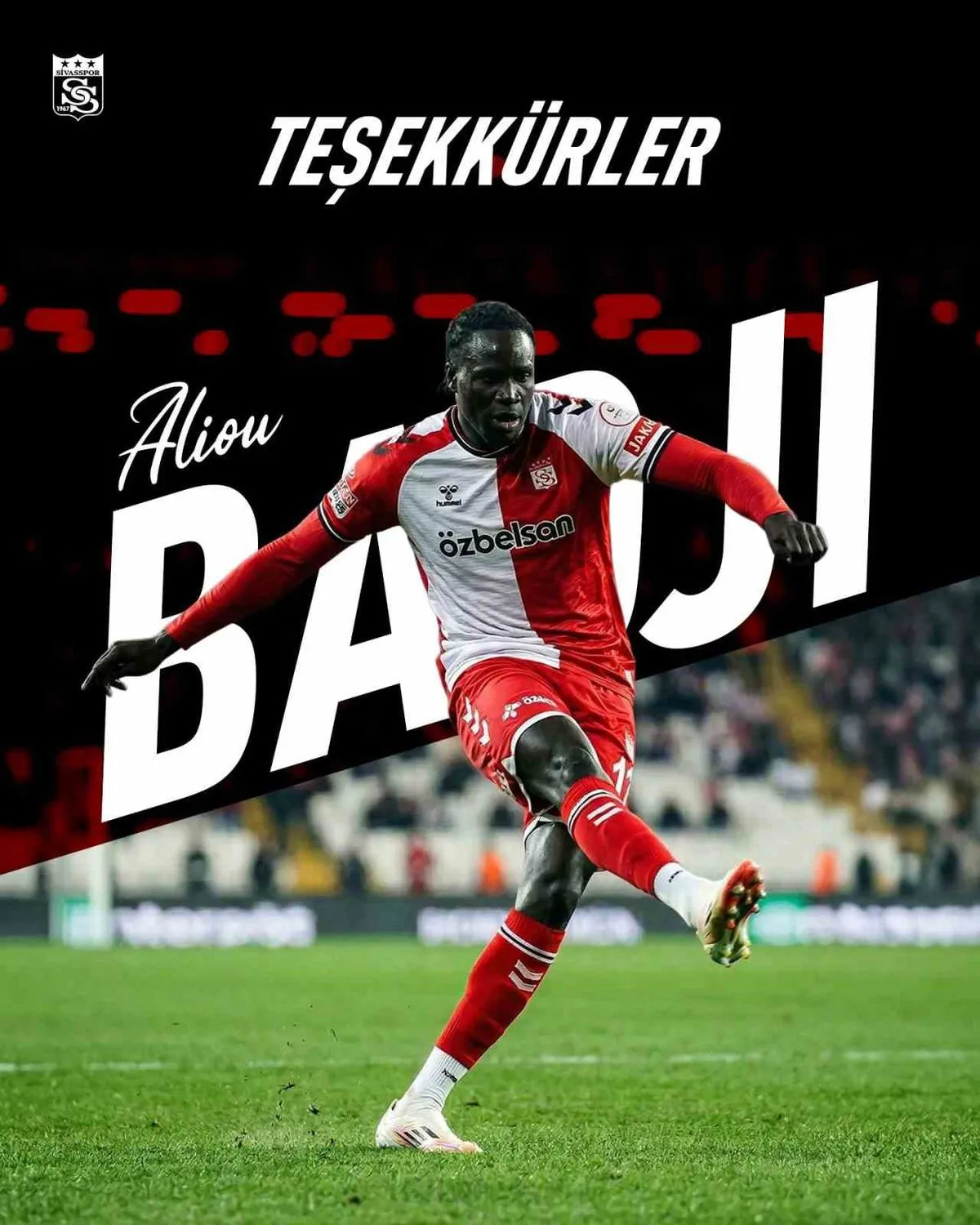 Sivasspor, Aliou Badji ile Yollarını Ayırdı