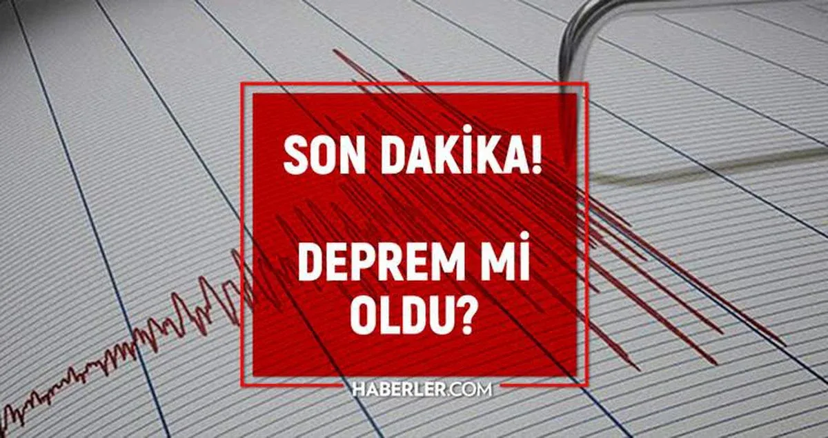 SON DEPREMLER! 31 Ağustos deprem mi oldu, ne zaman, kaç büyüklüğünde oldu?