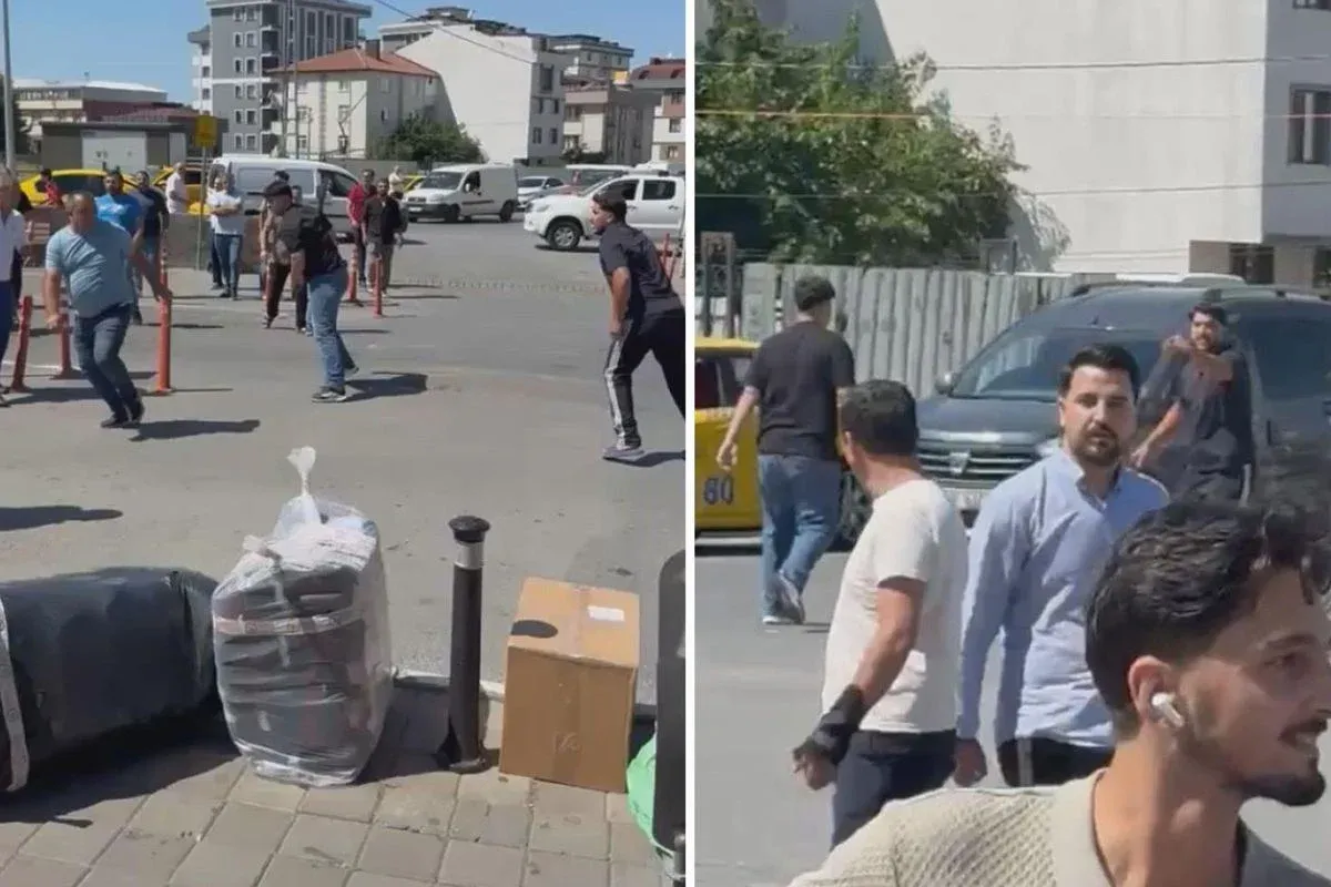 Sultanbeyli'de korsan taksi kavgasında 2 taksici bıçaklandı