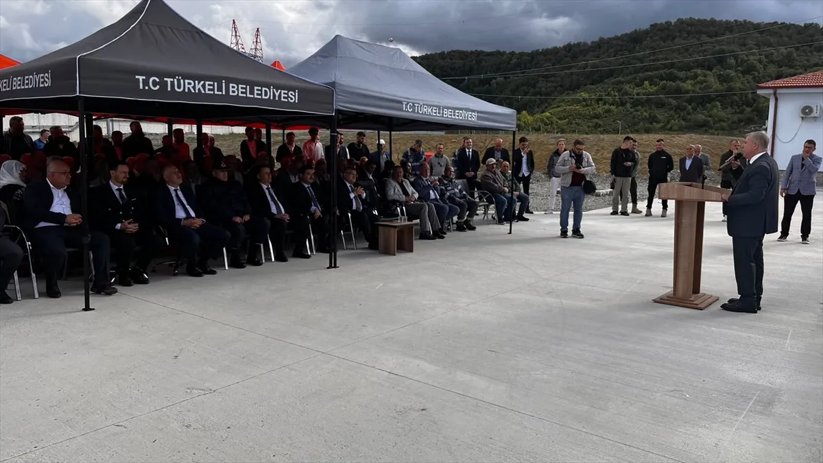 TEİAŞ'ın 250 milyon liralık trafo merkezi Sinop Türkeli'de törenle devreye alındı