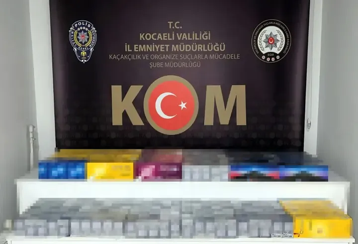TEM'de kaçak sigara operasyonu: 2 gözaltı