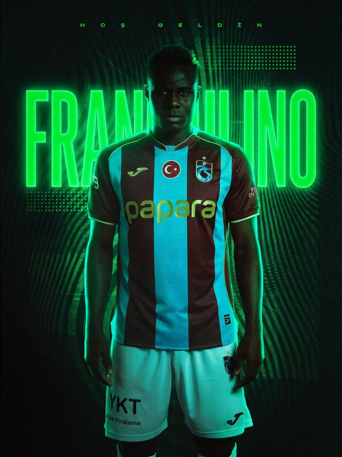Trabzonspor, Franculino Dju Transferini Resmen Açıkladı