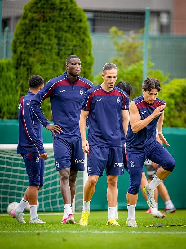 Trabzonspor’da, Samsunspor maçı hazırlıkları sürüyor