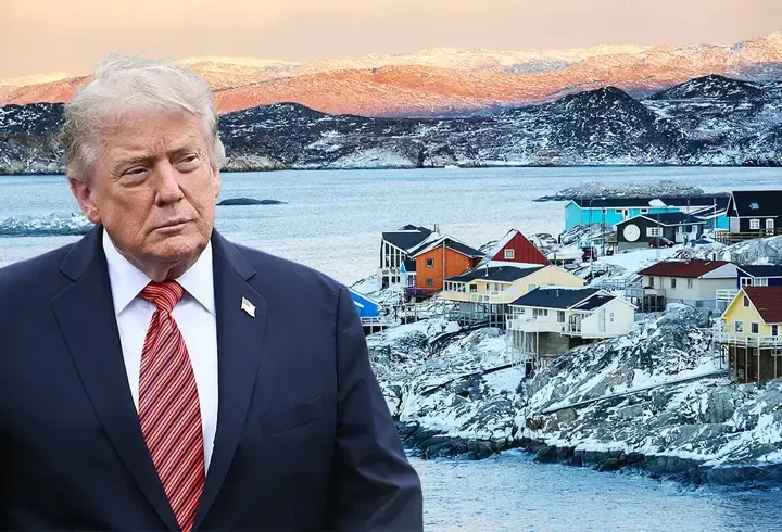 Trump: Grönland'da kontrolü ele geçirdim