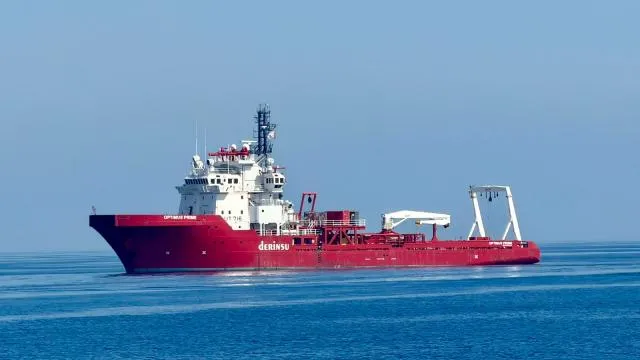 Türkiye'den KKTC'ye giden özel donanımlı gemi çalışmalara başladı