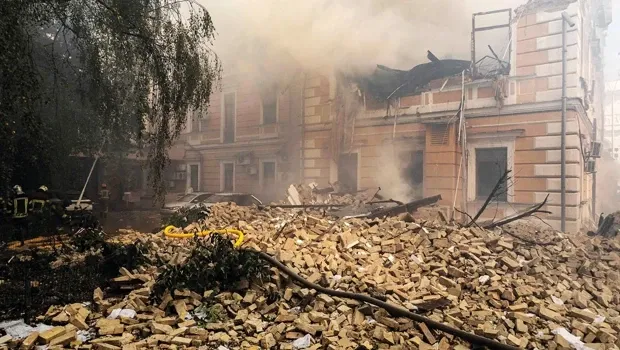 Ukrayna trenleri Rusya Kiev’i vurdu
