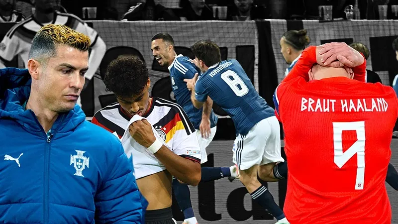 Uluslar Ligi'nde çılgın gece. İrlanda İsrail'i dağıttı, Almanya'da sürpriz, Portekiz Norveç'i yıktı