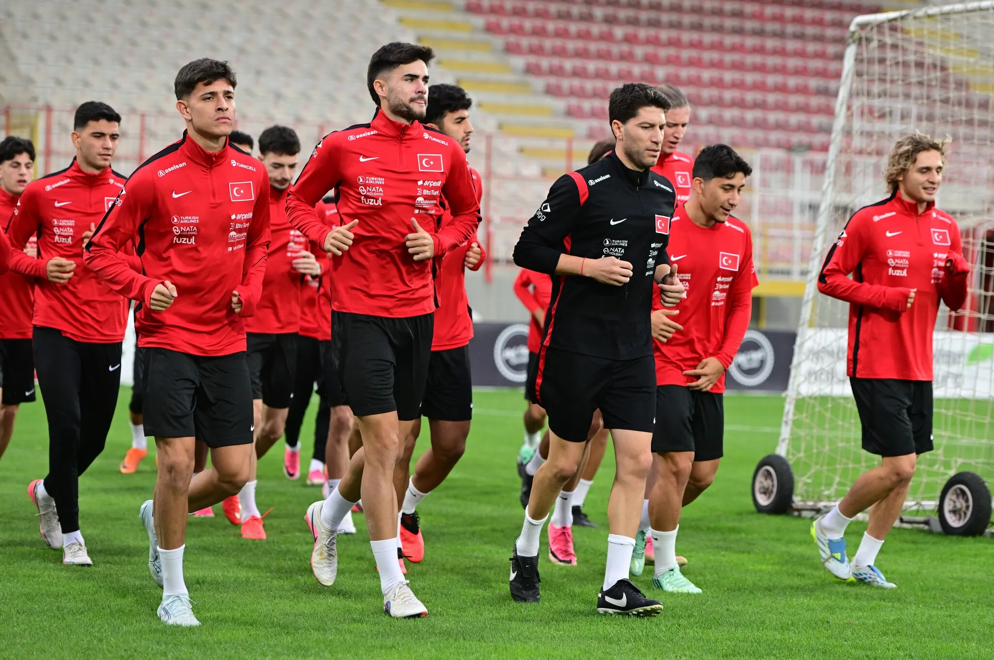 Ümit Milli Futbol Takımı, Ukrayna maçının hazırlıklarına devam etti!