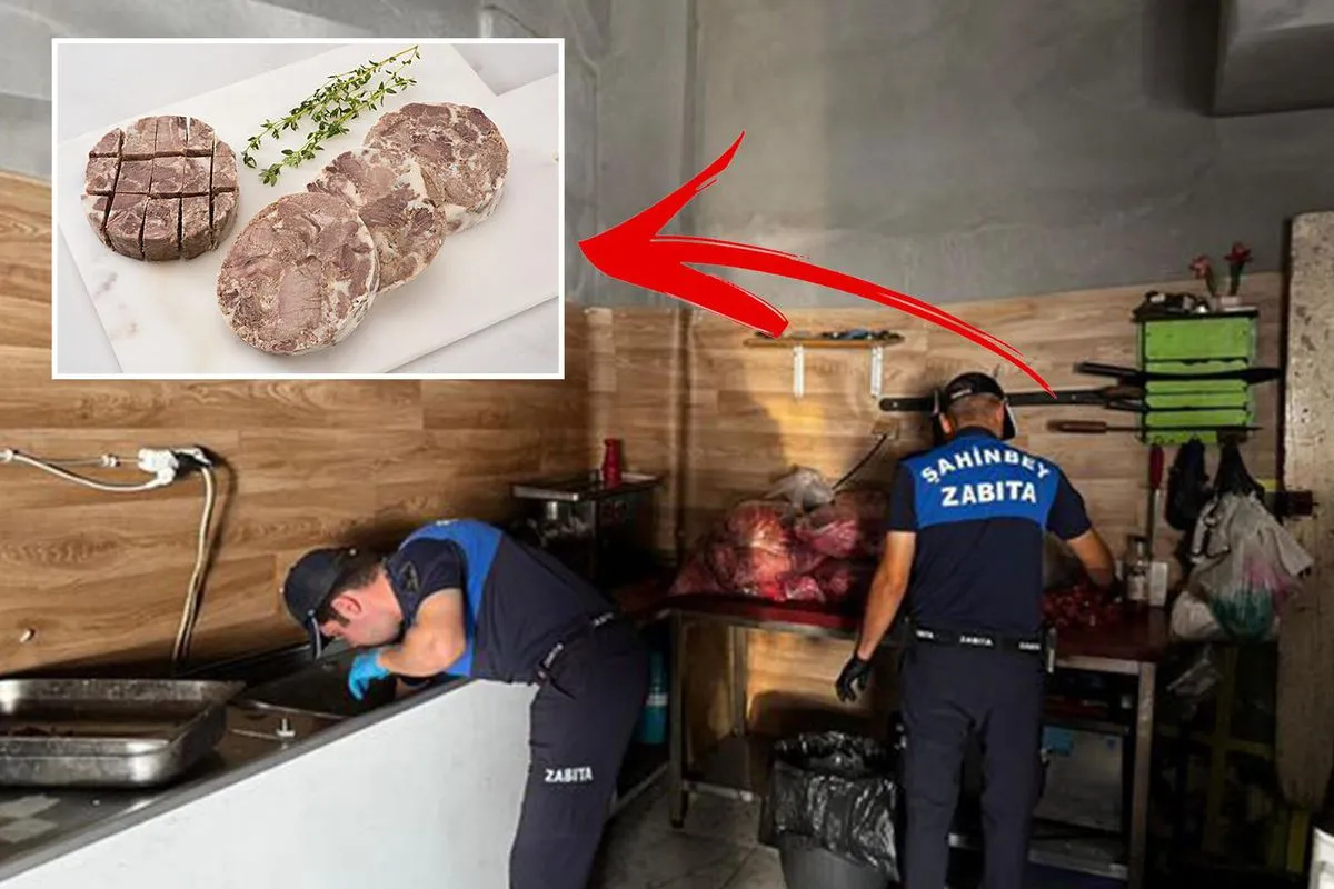 Vatandaşın önüne koyacaklardı! Gaziantep'te mide bulandıran manzara