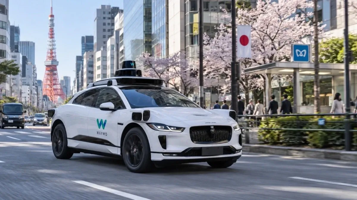 Waymo, Tokyo’da şoförsüz taksi hizmetine hazırlanıyor
