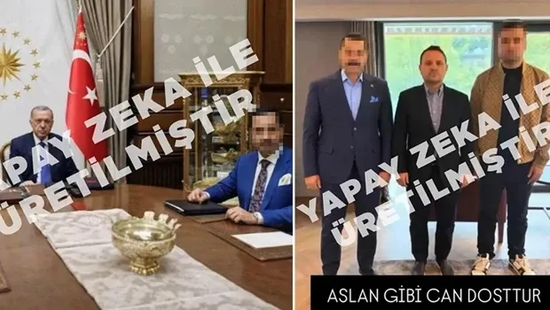 Yapay zeka kullanarak kamu görevlileriyle ilişkili olduğu izlenimi veren zanlı tutuklandı