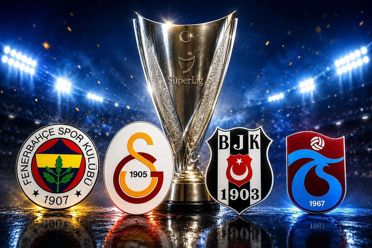 Yapay zekadan bomba Süper Lig şampiyonluk tahmini! 3 puan farkla...