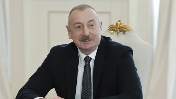 Azerbaycan Cumhurbaşkanı Aliyev'den Cumhurbaşkanı Erdoğan'a 29 Ekim mesajı