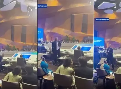 Azerbaycan'da İsrail'e tarihi tepki! Dışişleri Bakanı Hakan Fidan salonu terk etti