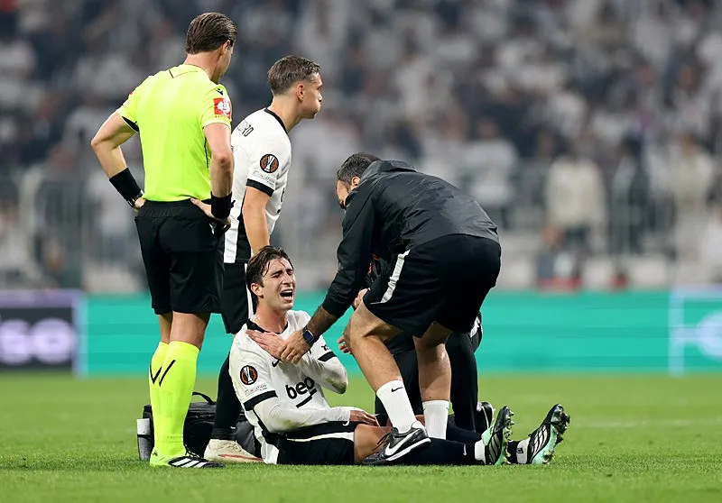 Beşiktaş'tan sakatlık açıklaması! Fabio Miretti...