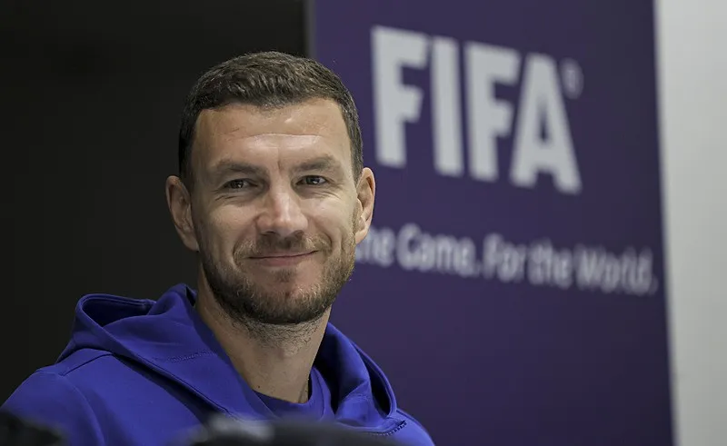 Bosna Hersek'te Edin Dzeko milli takıma veda ediyor