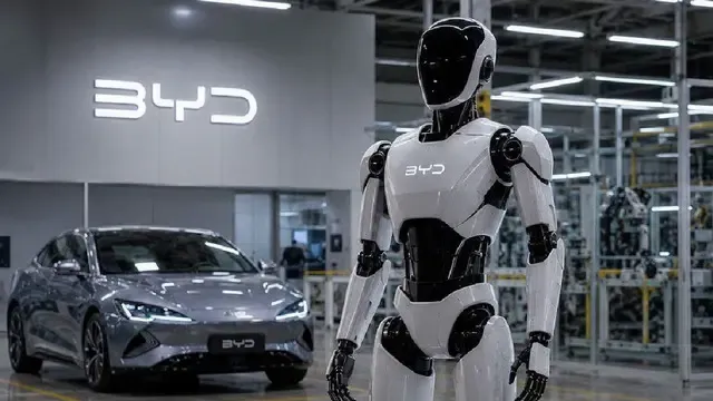BYD’nin İnsansı Robotunun Tasarımı Ortaya Çıktı