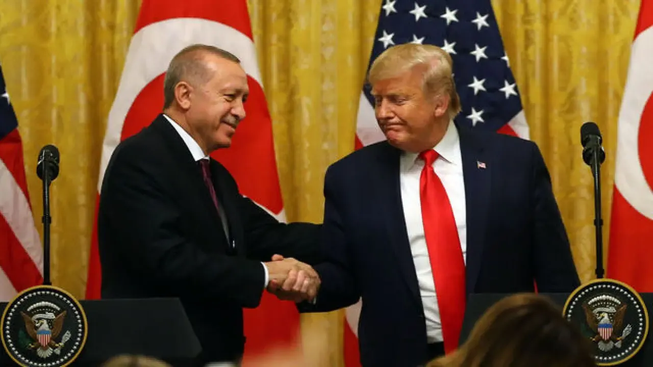 Cumhurbaşkanı Erdoğan Donald Trump'la görüştü